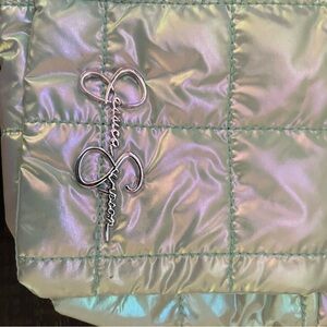 Jessica Simpson Iridescent Quilted Handbag Y2K